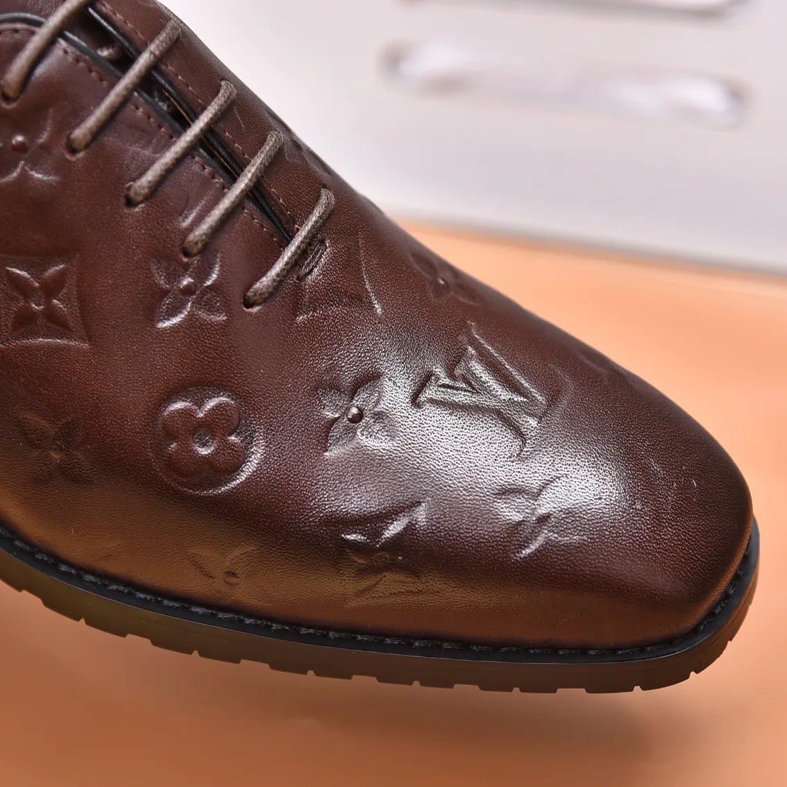 Men's shoes💰480📛📛【LOUIS VUITTON】(Quan Niu Li) Louis Vuitton 2023 official website synchronized new products👟Milan fashion catwalk style🇰🇾🇰🇾LV family logo, celebrity style, a must-have for fashionistas⚠️First layer calfskin➕cowhide lining➕Official website original version special outsole👞Number 38-44